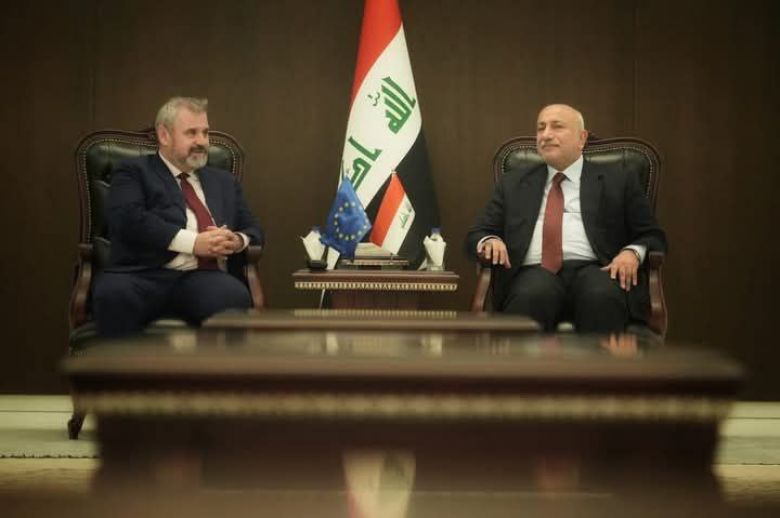 محافظ كربلاء يدعو ممثلي الاتحاد الاوربي الى تنفيذ برامج تنموية مشتركة