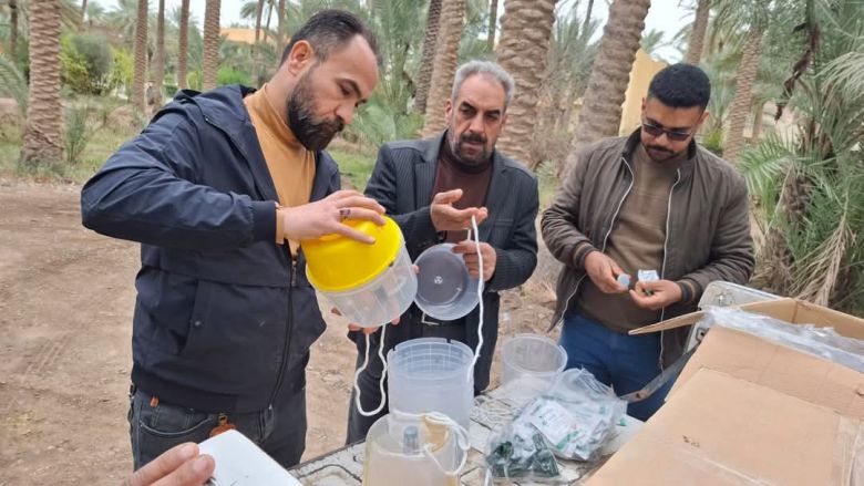 جهود مكثفة لمكافحة آفات زراعية في بساتين كربلاء المقدسة