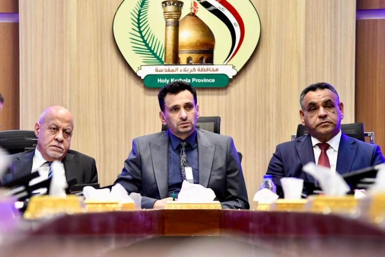 الميالي يترأس اجتماعا هاما لمناقشة تحقيق استدامة مائية طويلة الأمد في كربلاء المقدسة