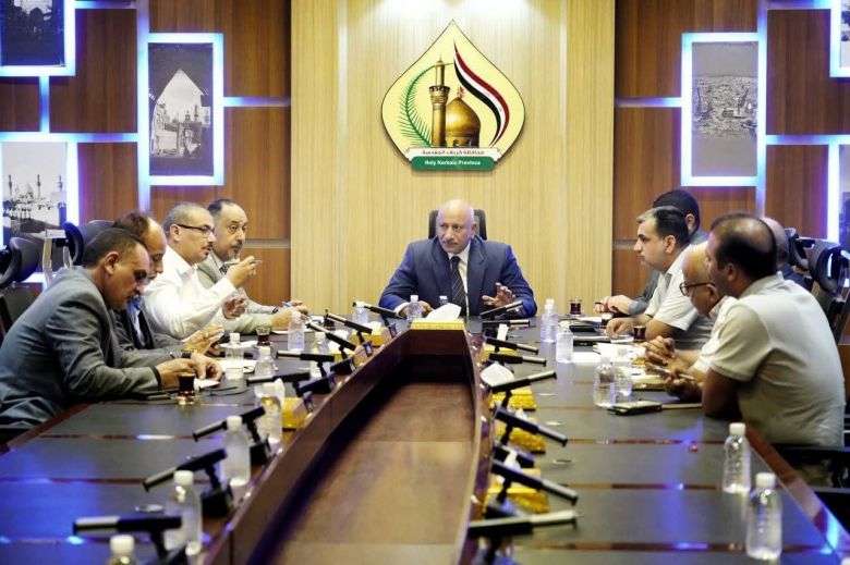 محافظ كربلاء يؤكد على تنفيذ مشاريع حيوية والاسراع بإنجازها في مركز المحافظة
