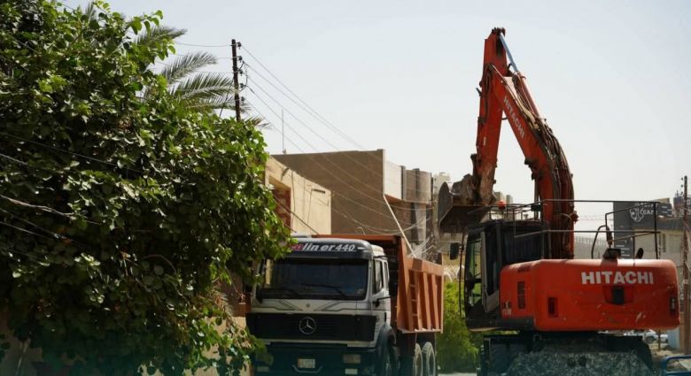 بلدية كربلاء تباشر بتنفيذ خططها بتطوير وتأهيل البنى التحتية لاحياء متفرقة في مركز المحافظة
