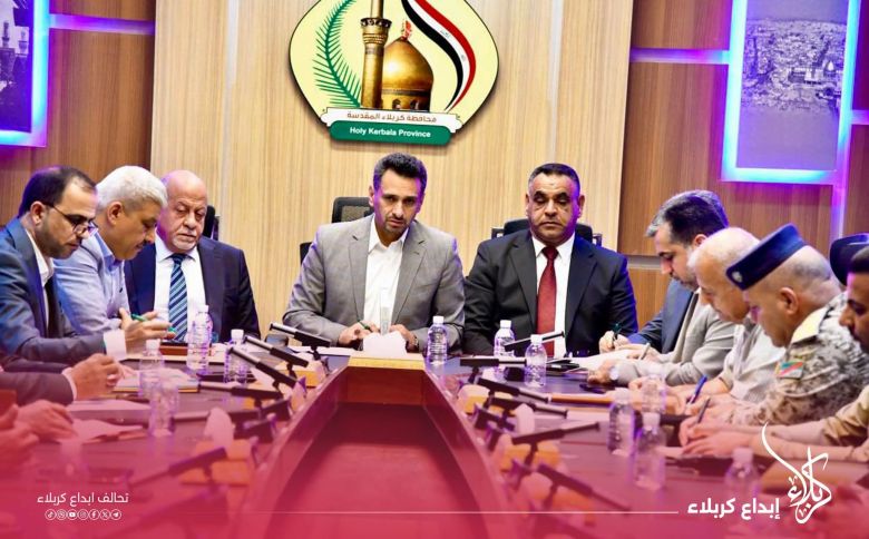 الميالي يستعرض على طاولة الاجتماع آلية معالجة أزمة شحة المياه