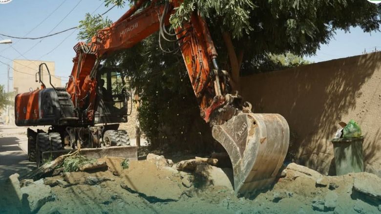 تأهيل وتطوير شوارع حي التعليب في مركز كربلاء المقدسة