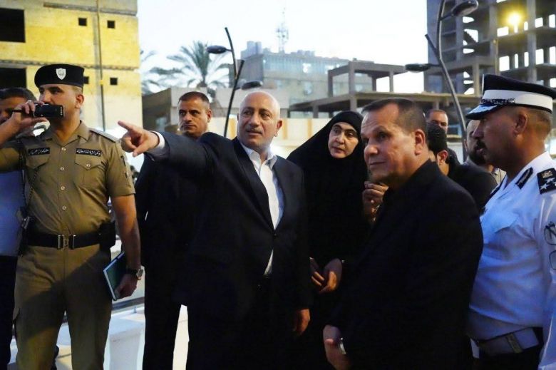 محافظ كربلاء يتابع ميدانيا سير الاعمال التنفيذية لمشروع تطوير البوبيات