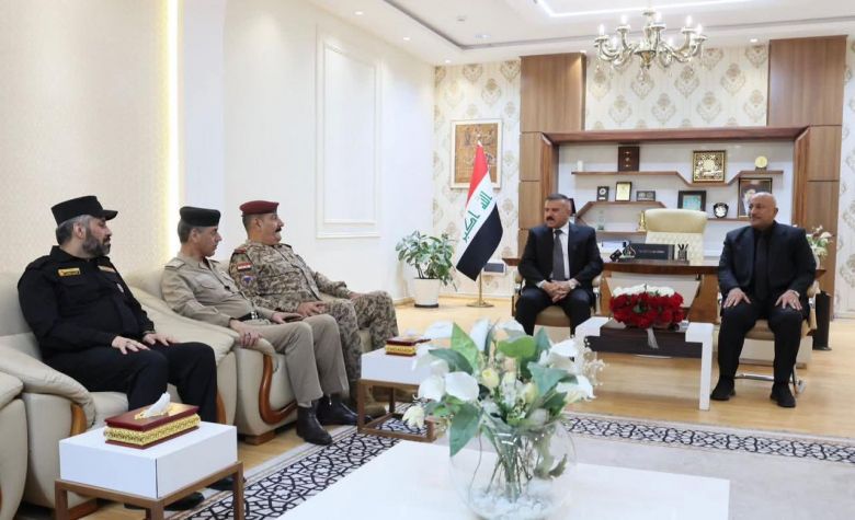 محافظ كربلاء  يتباحث  مع وزير الداخلية الخطط التنظيمية الخاصة بزيارة العاشر من محرم الحرام