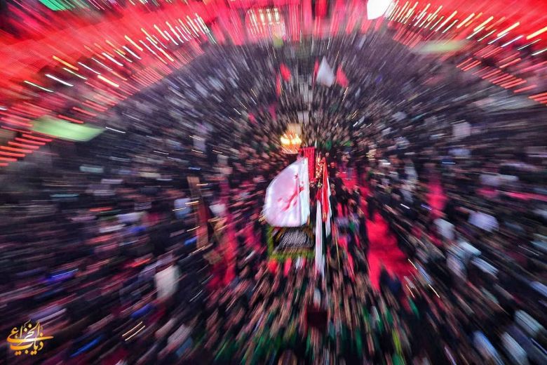 الحضور الحسيني يجدد العهد مع الدماء الزكية في كربلاء الايثار