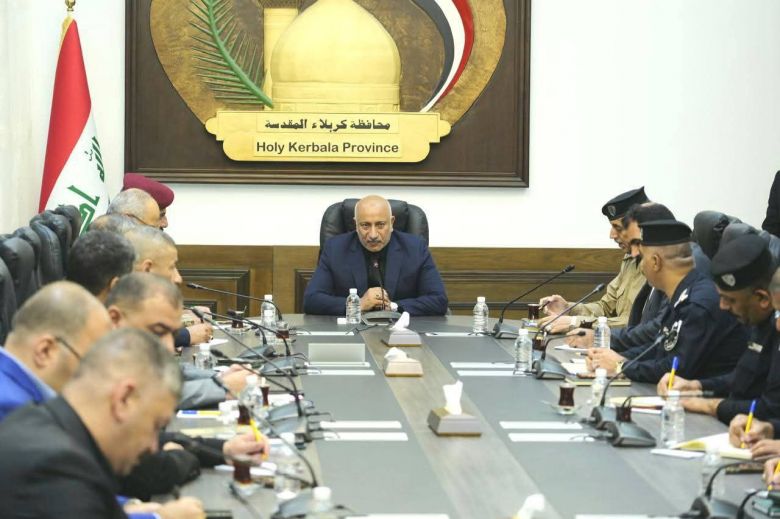 محافظ كربلاء يترأس اجتماع اللجنة العليا للدفاع المدني مؤكدا دعمه الكامل لاجراءات السلامة