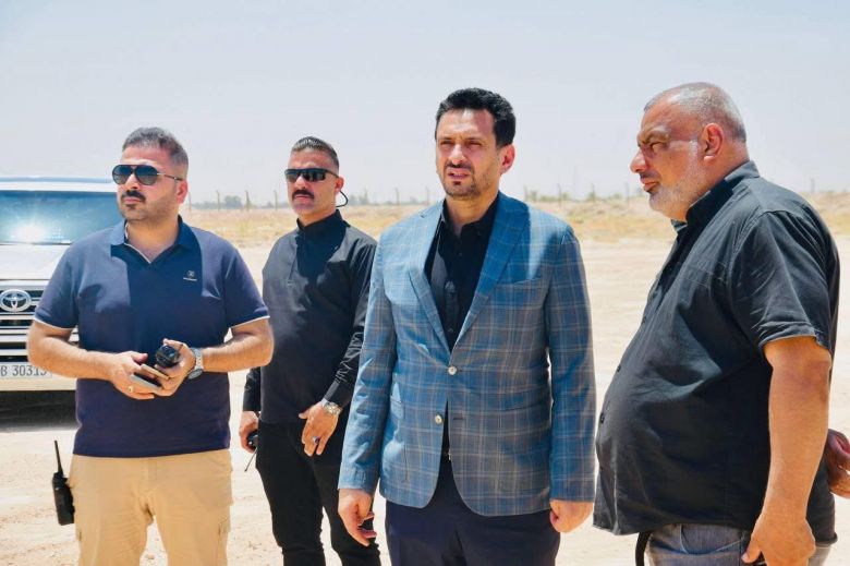 الميالي يتفقد ساحات الوقوف المخصصة لعجلات الزائرين خلال زيارة الاربعين المقبلة