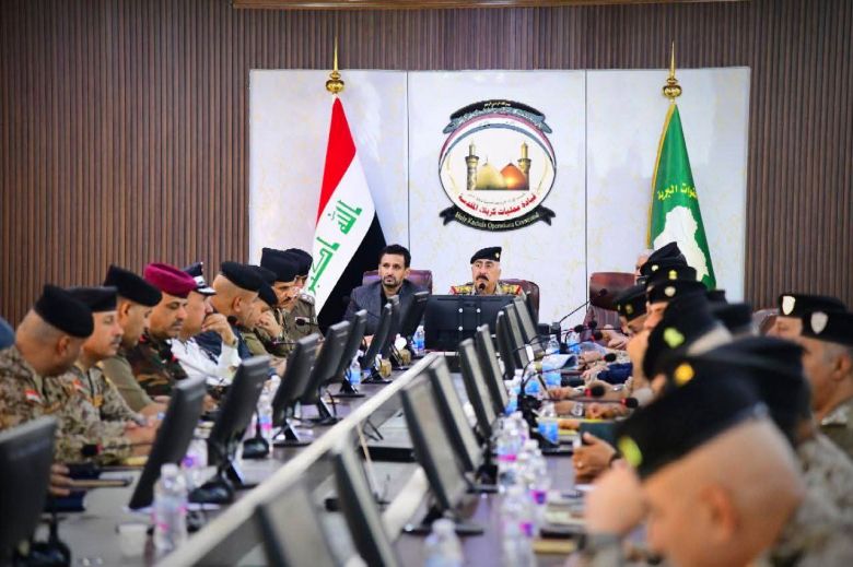 كربلاء تعقد مؤتمرا امنيا موسعاً لمناقشة اهم الخطط الامنية الخاصة بزيارة الاربعين