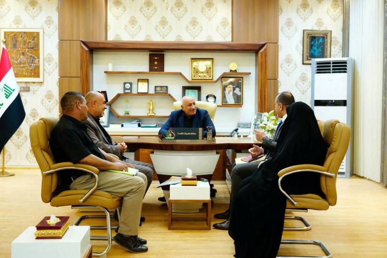 محافظ كربلاء يؤكد اهمية وضع رؤية استراتيجية للنهوض بالقطاع الزراعي