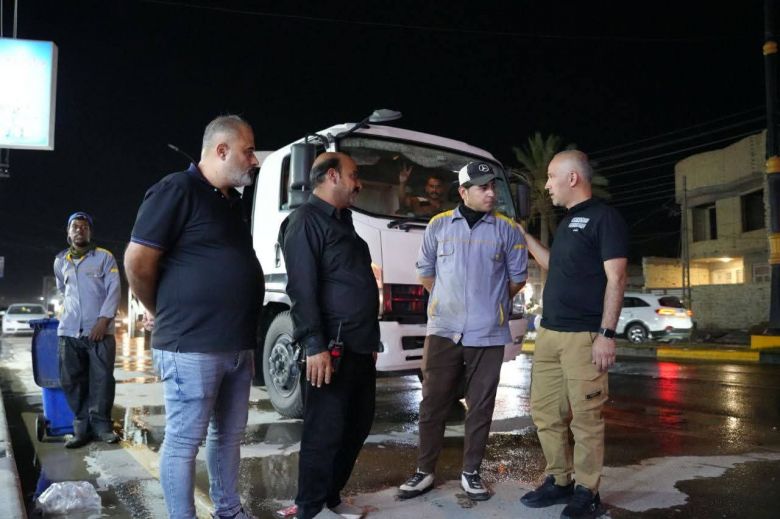 بلدية كربلاء تستنفر كوادرها وآلياتها على مدار الساعة لخدمة ملايين الزائرين في الأربعين