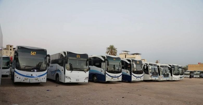 زراعة كربلاء تشارك بعملية التفويج العكسي لزائري زيارة الاربعين