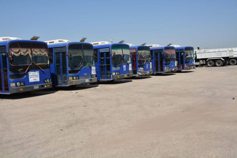 تسخير أسطول من الحافلات المكيّفة لخدمة زائري الأربعين