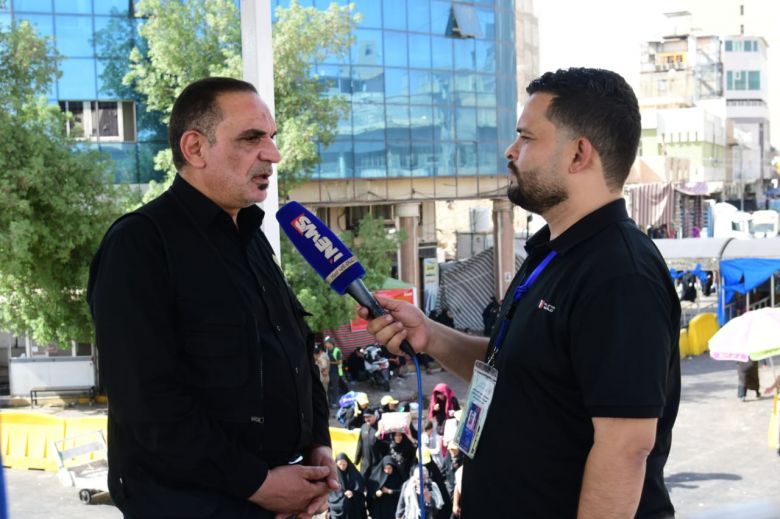 كربلاء.. 1187 إعلاميًا من 167 دولة عربية وأجنبية يوثقون زيارة الأربعين