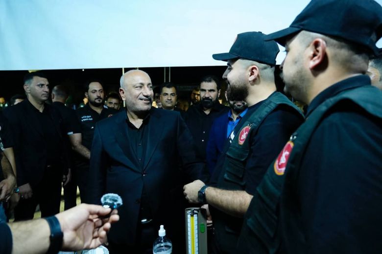 محافظ كربلاء يتفقد المواكب والخدمات للزائرين في ذكرى وفاة الرسول الأعظم (ص)