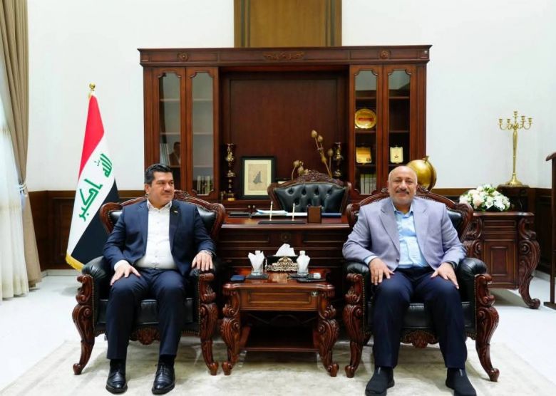 الاستعدادات المبكرة للزيارات المليونية محور نقاش الخطابي والعوادي في كربلاء