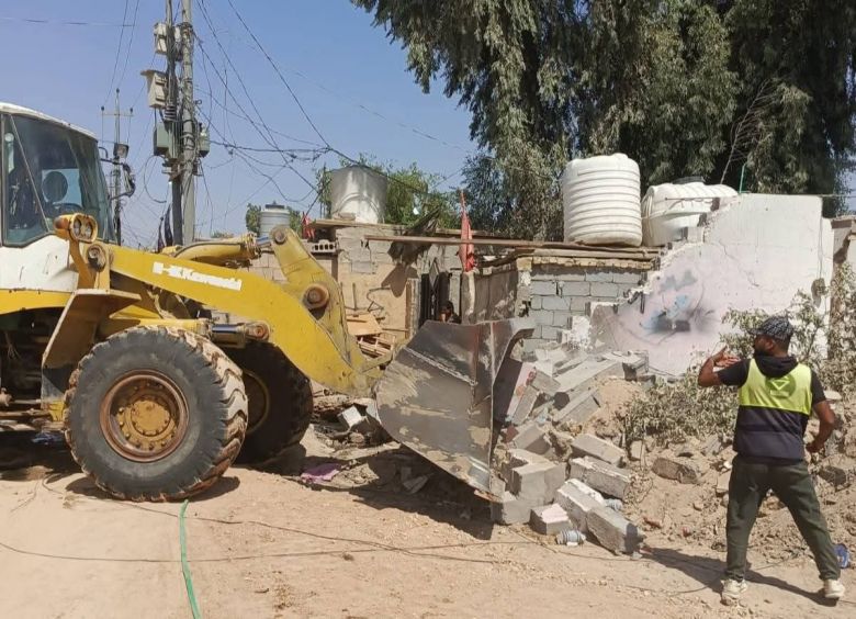 حملات ميدانية لإزالة التعارضات والتجاوزات في كربلاء