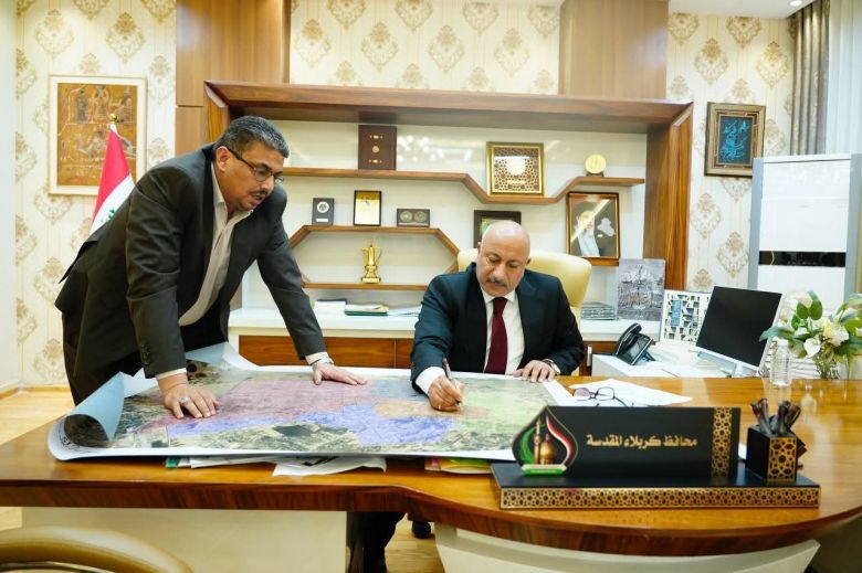 الخطابي يناقش الخطط الاستباقية لموسم الأمطار في كربلاء المقدسة