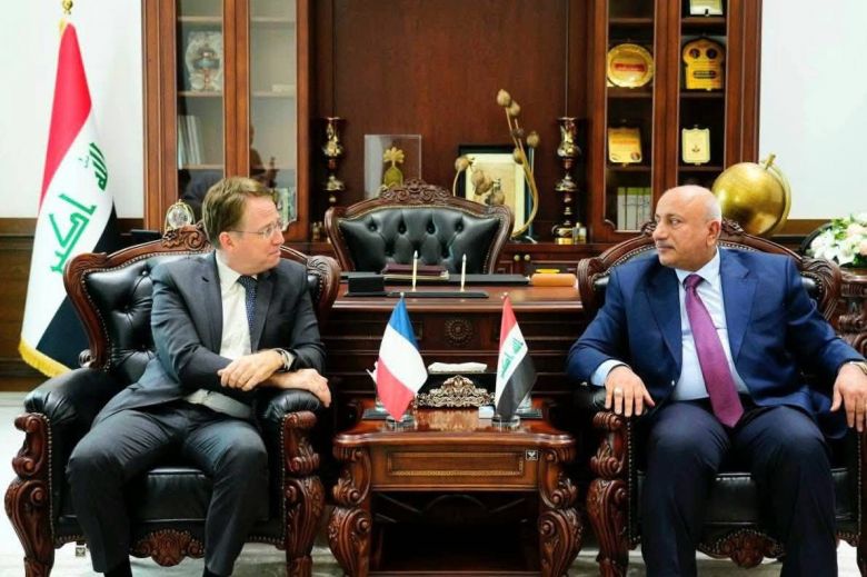 كربلاء المقدسة تفتح أبوابها أمام الاستثمارات الفرنسية ببحث مشترك بين المحافظ والسفير