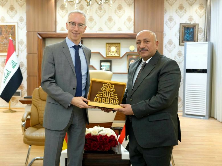 كربلاء تتجه لتعزيز التعاون مع ألمانيا في مجالات التكنولوجيا والخبرات المتقدمة