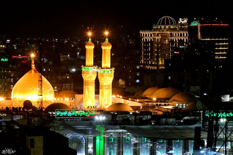 بالصور. سحر كربلاء المقدسة وجماليات الشوارع وألق الأجواء