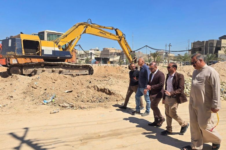 بدعم ومتابعة حثيثة من محافظ كربلاء..مشروع حي الصمود يحقق نسب انجاز متقدمة