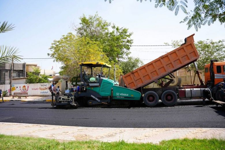 كربلاء نحو التأهيل..إكساء اكثر من ٢١ الف طريق حيوي داخل المدينة