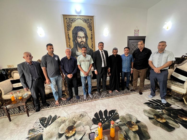 محافظ كربلاء المقدسة يوجه بتكريم موظف جسد أسمى معاني التضحية