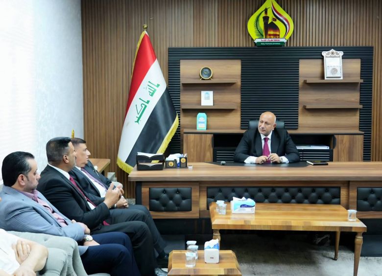 محافظ كربلاء يؤكد من الجدول الغربي أهمية تسريع إنجاز المشاريع الخدمية
