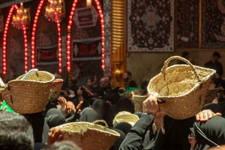 بالصور.. عزاء بني أسد والعشائر العراقية بذكرى دفن شهداء الطف