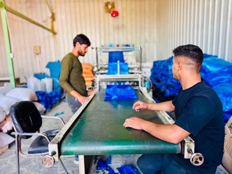 انطلاقة جديدة للإنتاج.. بلدية الهندية تشغل معملي الأسفلت والأكياس