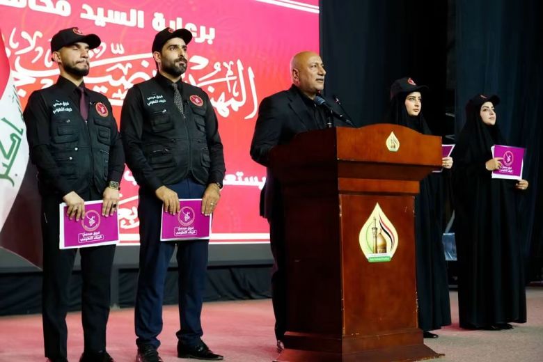 برعاية محافظ كربلاء.. فريق مبدعي كربلاء يستعرض جهوده الصحية والخدمية الخاصة بزيارة الأربعينية