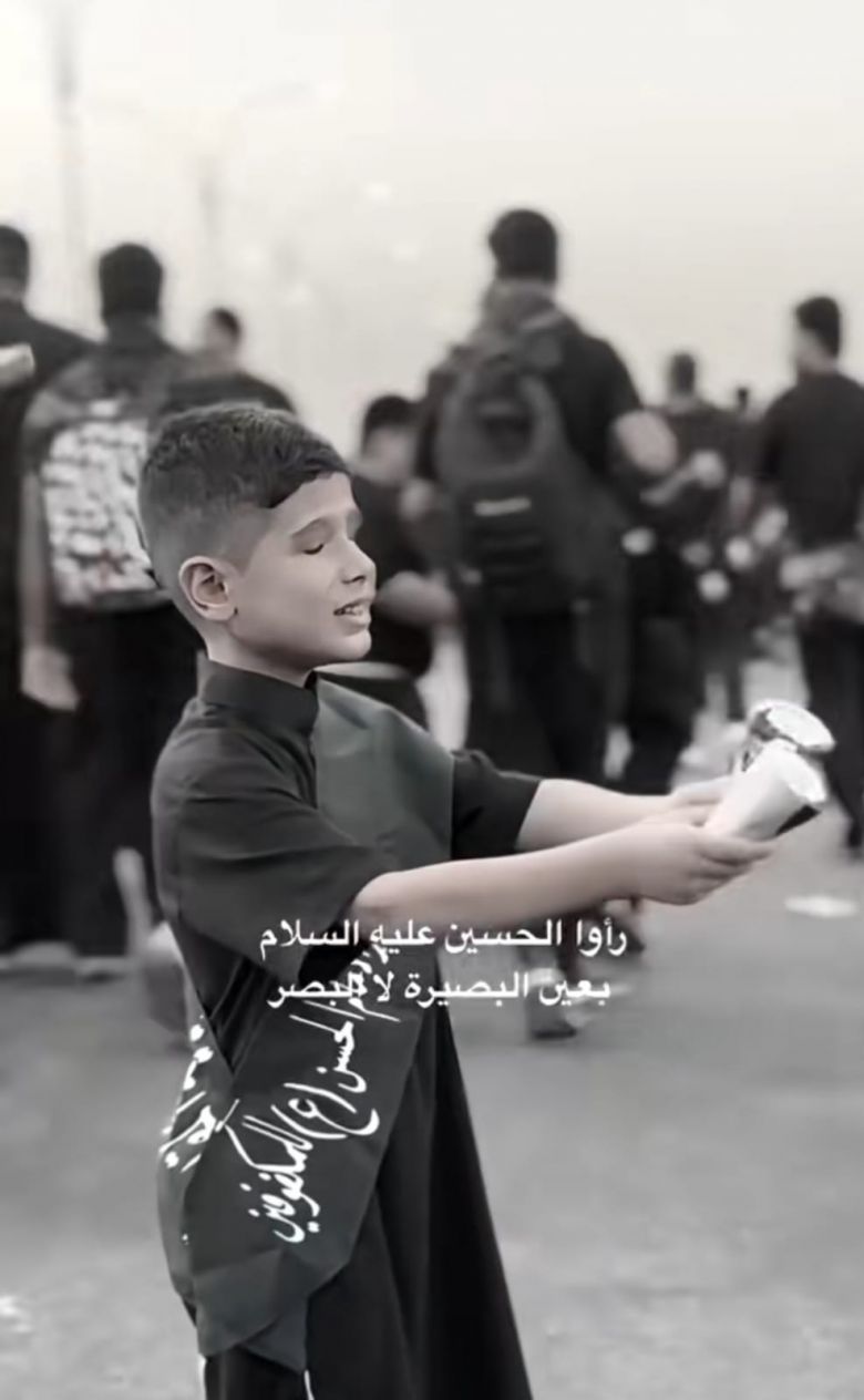 على طريق الأربعين... لوحات إنسانية تختصر أسمى معاني الإيمان و العطاء