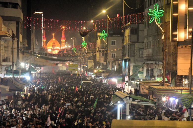 بالصور.. كربلاء تحتضن الحشود المليونية المتوجهة صوب مرقد الإمام الحسين (ع)