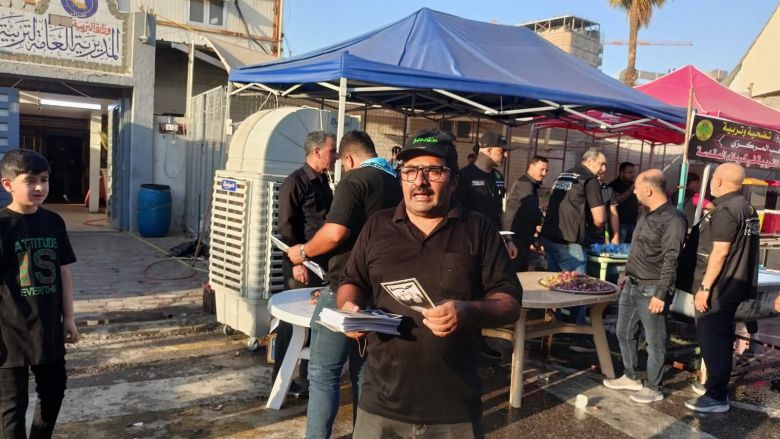 بيئة كربلاء تواصل حملتها الإرشادية والتوعوية الخاصة بزيارة الأربعين