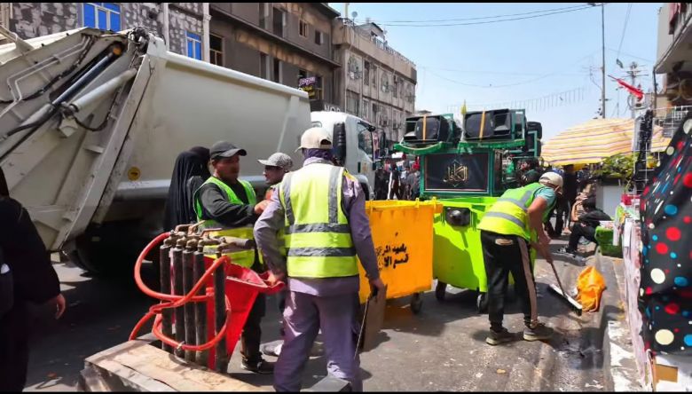 بالأرقام.. بلدية كربلاء توثق إنجازاتها الخدمية في ذروة زيارة الأربعين